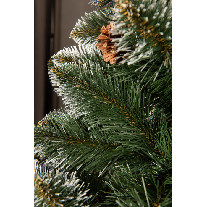 Ялинка штучна Елітна з шишками 1.8 м