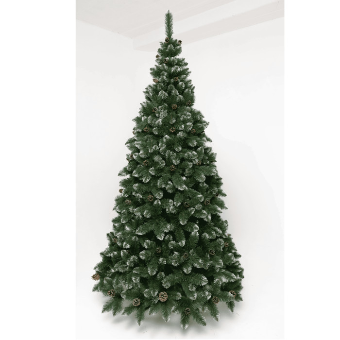 Ялинка штучна Елітна з шишками 2.5 м